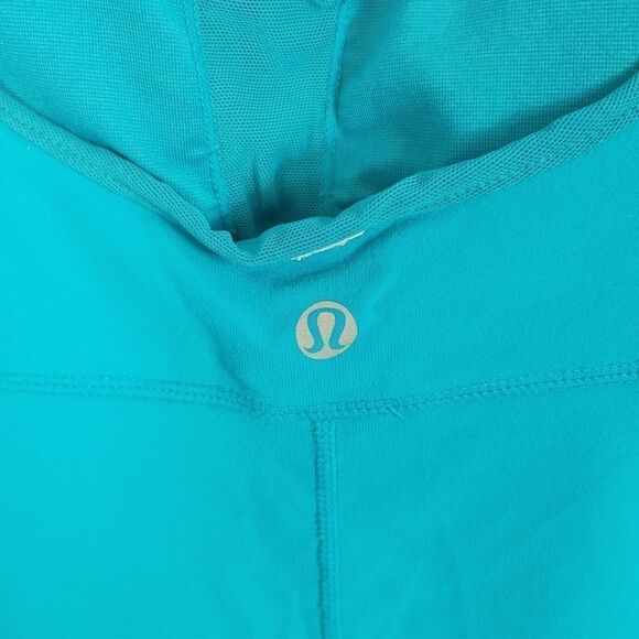 Lululemon Athletica Multi Way Tank Top Ruched Teal - Picture 3 of 8
